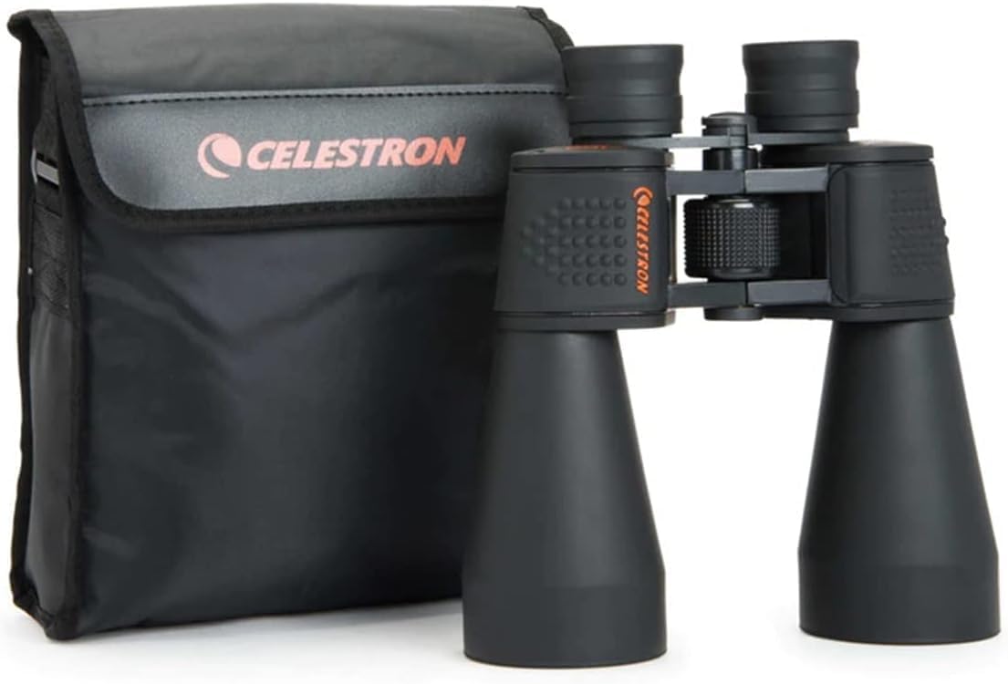 Celestron - SkyMaster 12x60 Binocular - Large Aperture Binoculars with 60mm Objective Lens - 12x Magnification High Powered Binoculars - Includes Carrying Case