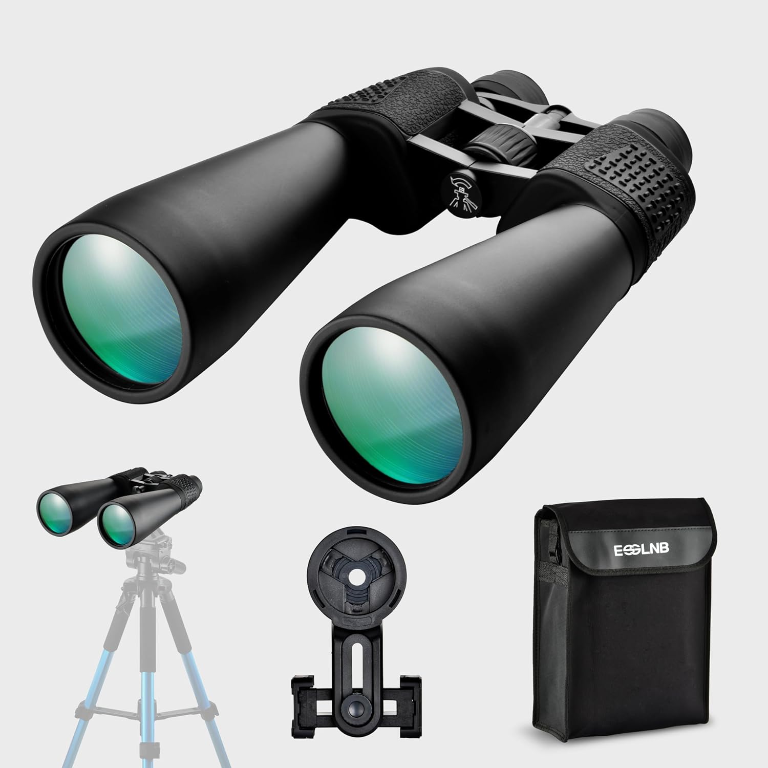 ESSLNB Astronomy Binoculars 13-39X70 Zoom Giant Binoculars with Tripod Adapter Phone Adapter and Case Binoculars for Bird Watching Hunting and Stargazing (13-39X70)