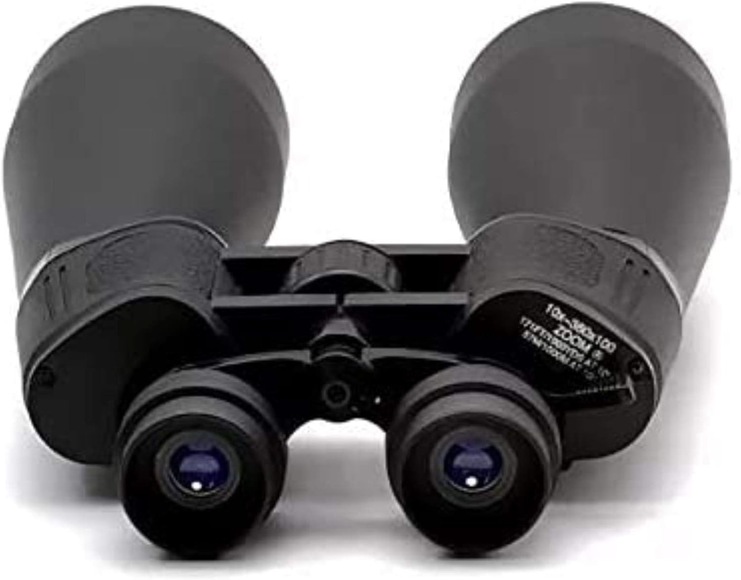 380X100 Zoom Binocular Telescope Black HD Waterproof Infinite Zoom Outdoor Camping Binoculars