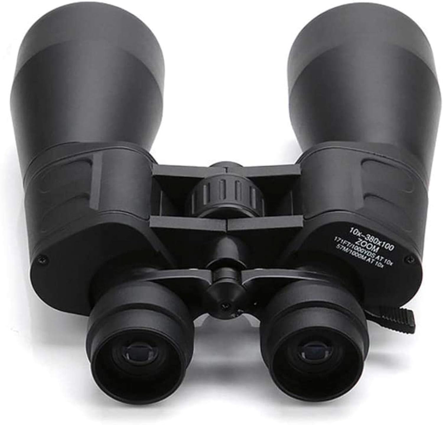 380X100 Zoom Binocular Telescope Black HD Waterproof Infinite Zoom Outdoor Camping Binoculars