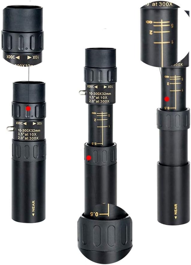 Binoculars 10-30 Zoom Focus Telescope/Portable Optical HD High Power Mobile Telescope