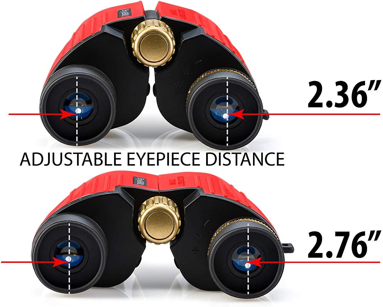 Binoculars for Kids - High Resolution, Shockproof – 8X22 Kids Binoculars for Bird Watching, Best Toys for Boys, Girls – Real Optics Set for Outdoor Toddler Games – Detective and Spy Kids Toys