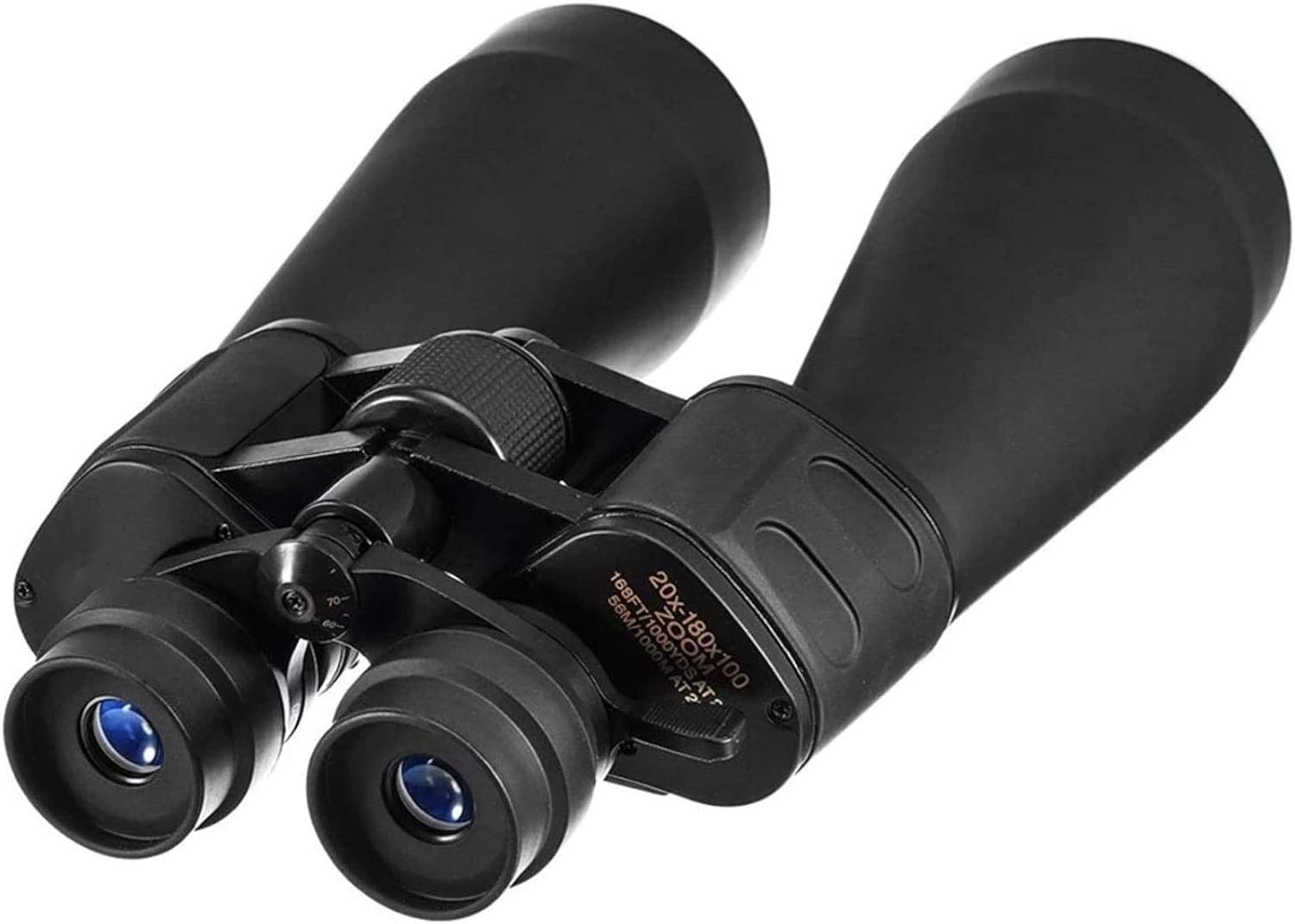Binoculars Professional Binocular Adjustable 20-180x100 Zoom Binoculars Outdoor Telescope High Power Binoculars (Black One Size)