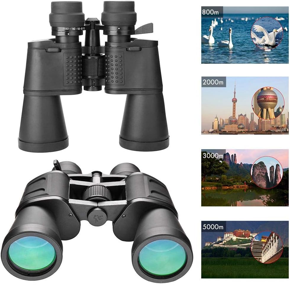 Binoculars Telescope,10-180x100 High Magnification Long Range Wide Angle Professional Zoom Binoculars for Bird Watching Travel Hunting Concerts