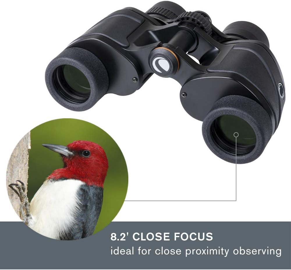 Celestron – Ultima 10x50 Binoculars – Waterproof  Fogproof – Porro Prism Binoculars for Adults – Fully Multi-Coated Optics and BaK–4 Prisms – Protective Rubber Armoring