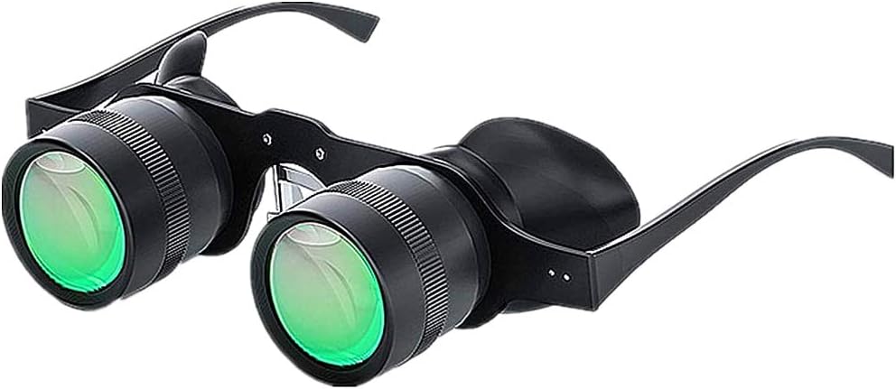 Fishing Binoculars, Opera Glasses, Professional Binocular Glasses for Fishing, Sports, Concerts, Theater, Opera, TV, Sight Seeing (10x)