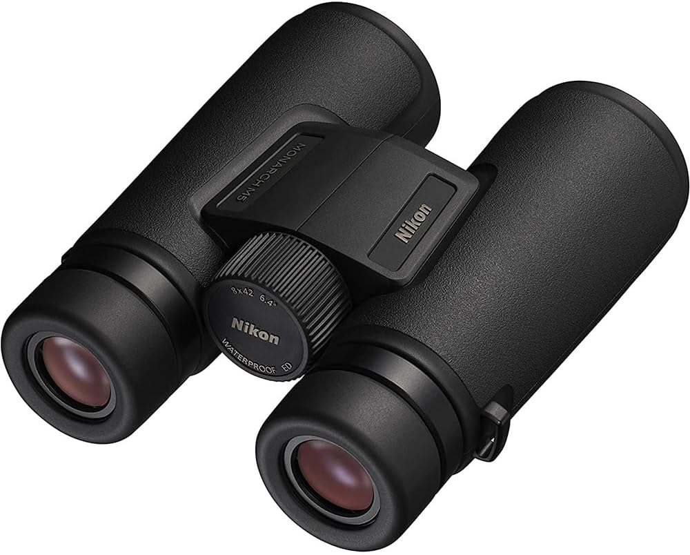 Nikon 16767Q Monarch M5 8X42 Binoculars with 8X Magnification Power (Renewed)