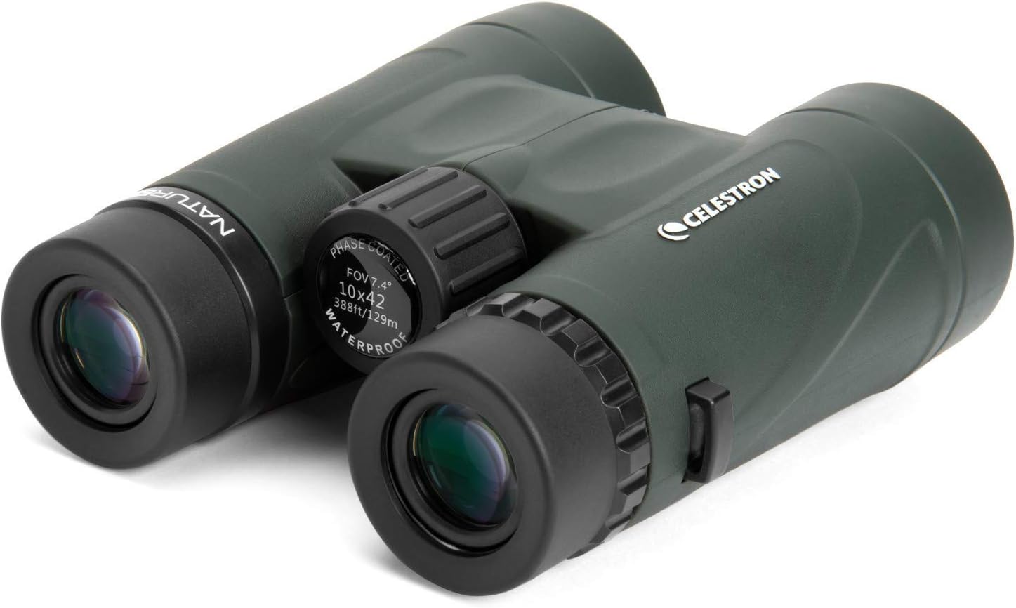 Celestron – Nature DX 10x42 Binoculars – Outdoor and Birding Binocular – Fully Multi-Coated with BaK-4 Prisms – Rubber Armored – Fog  Waterproof Binoculars – Top Pick Optics