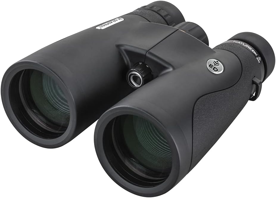 Celestron–Nature DX ED 10x50 Premium Binoculars – Extra-Low Dispersion Objective Lenses–Outdoor and Birding Binocular–Fully Multi-Coated with BaK-4 Prisms–Rubber Armored–Fog  Waterproof Binoculars