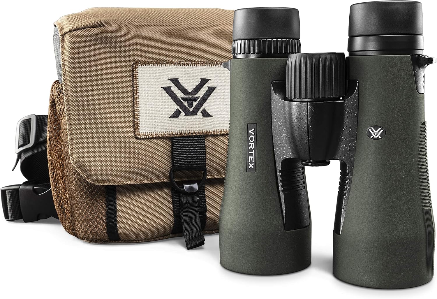 Vortex Optics Diamondback HD 8x32 Binoculars - HD Optical System, Non-slip Grip, Waterproof, Fogproof, Shockproof, Included Carry Case - Unlimited, Unconditional Warranty