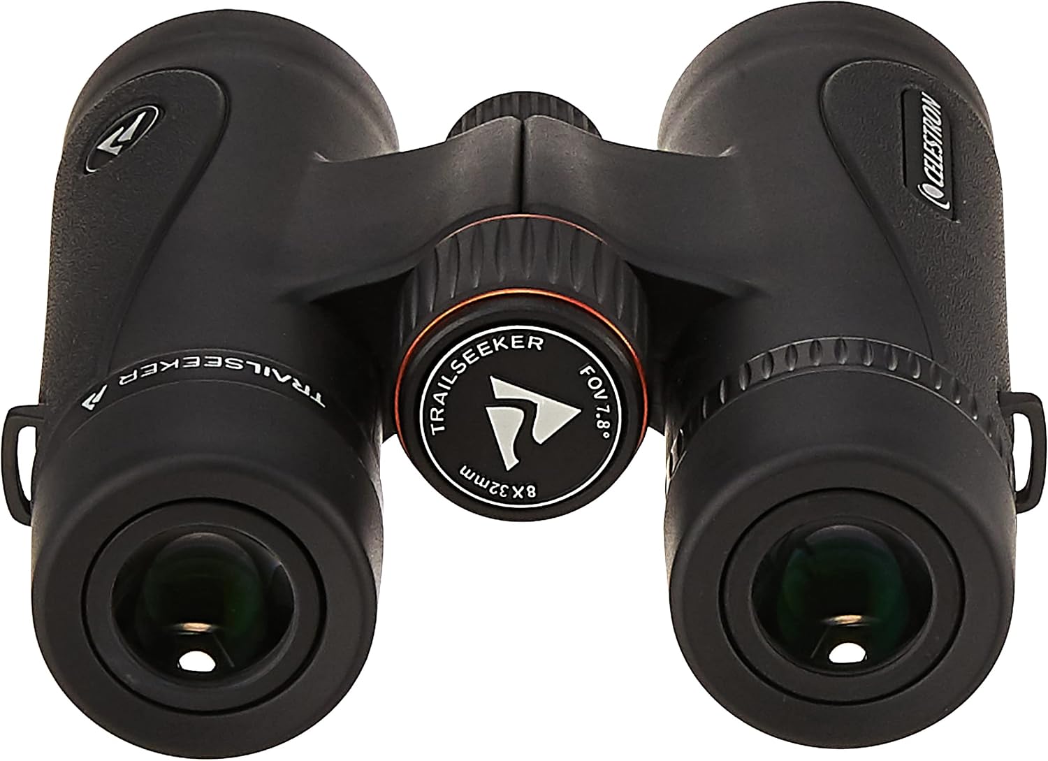 Celestron – TrailSeeker 8x32 Binoculars – Fully Multi-Coated Optics – Binoculars for Adults – Phase and Dielectric Coated BaK-4 Prisms – Waterproof  Fogproof – Rubber Armored – 6.5 Feet Close Focus