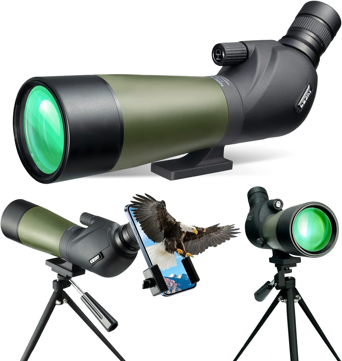 GOSKY 20-60×80 HD Spotting Scope Review