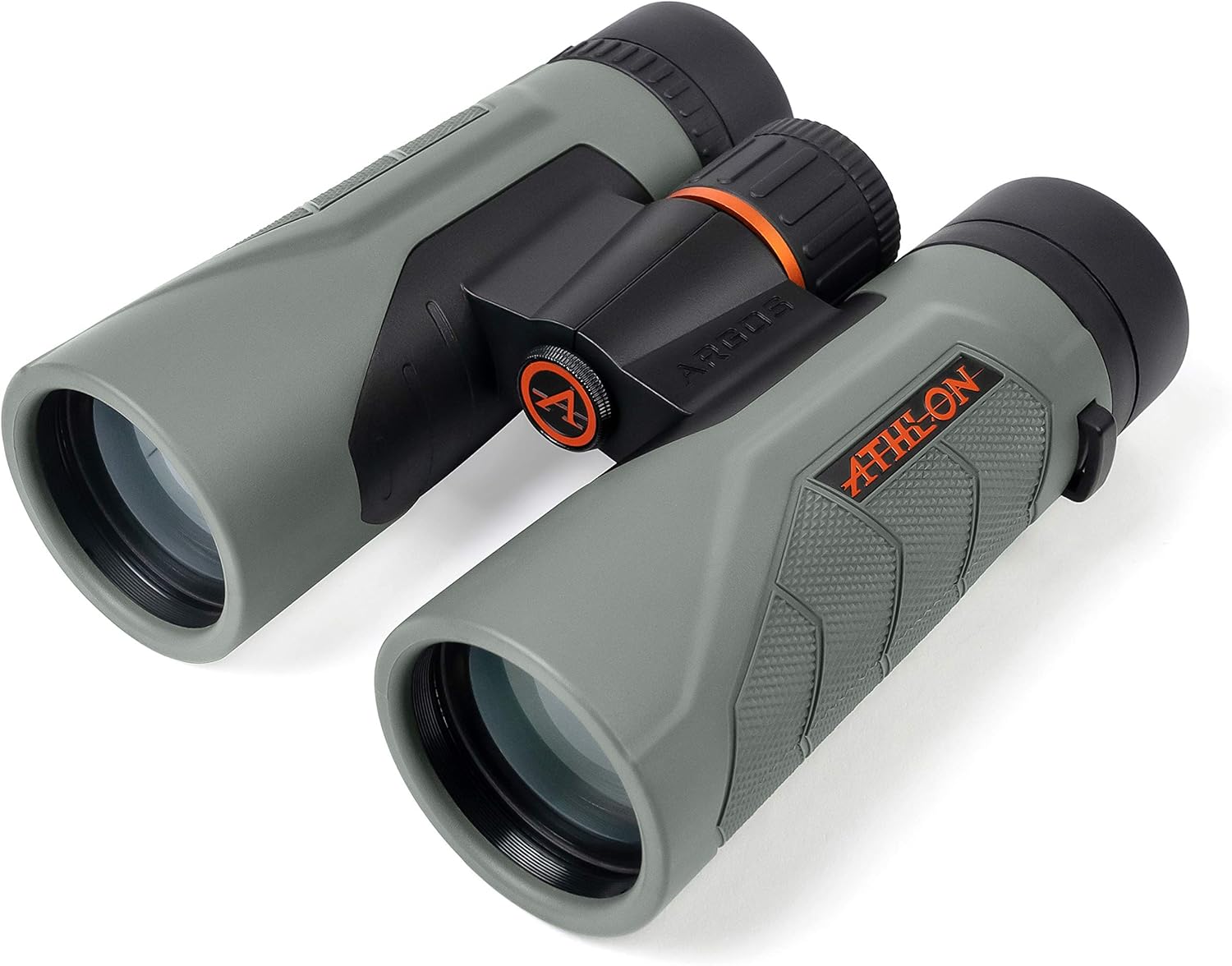 Athlon Optics 8x42 Argos G2 HD Gray Binoculars with Eye Relief for Adults and Kids, High-Powered Binoculars for Hunting, Birdwatching, and More