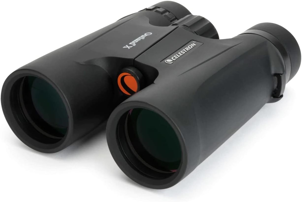 Celestron – Outland X 8x42 Binoculars – Waterproof  Fogproof – Binoculars for Adults – Multi-Coated Optics and BaK-4 Prisms – Protective Rubber Armoring