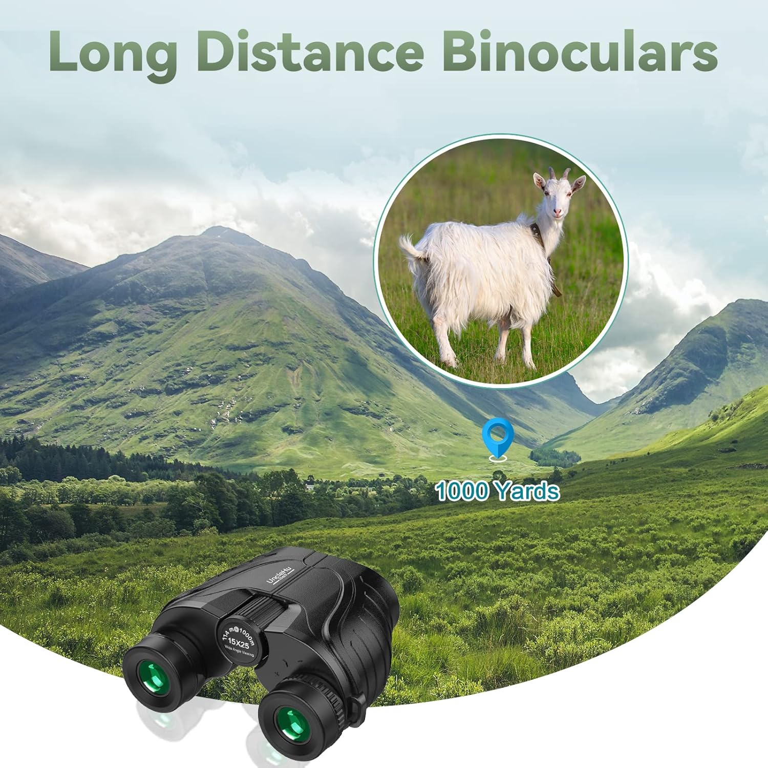 UncleHu 15×25 Compact Binoculars Review