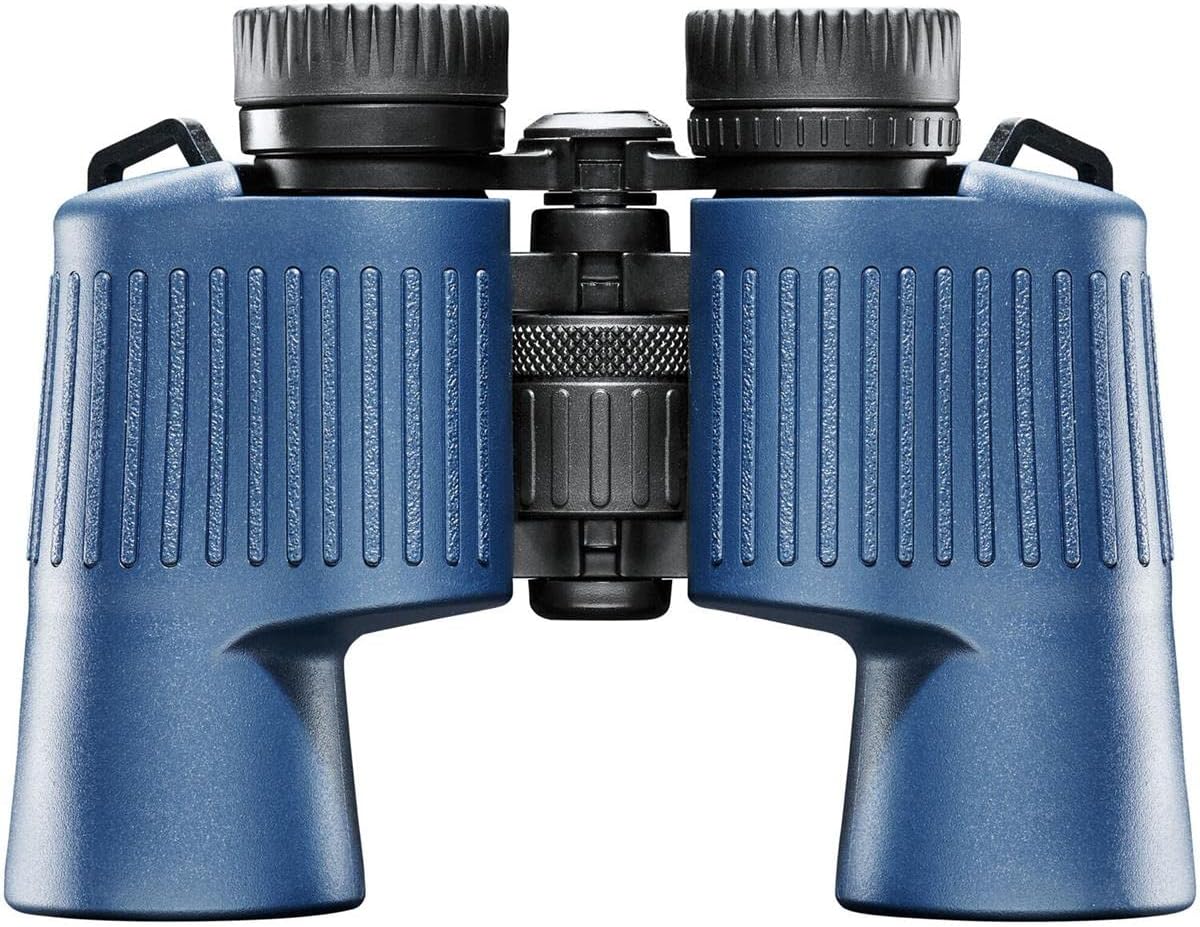 Bushnell H2O 8x42mm Binoculars, Waterproof and Fogproof Binoculars for Boating, Hiking, and Camping, Multi Blue