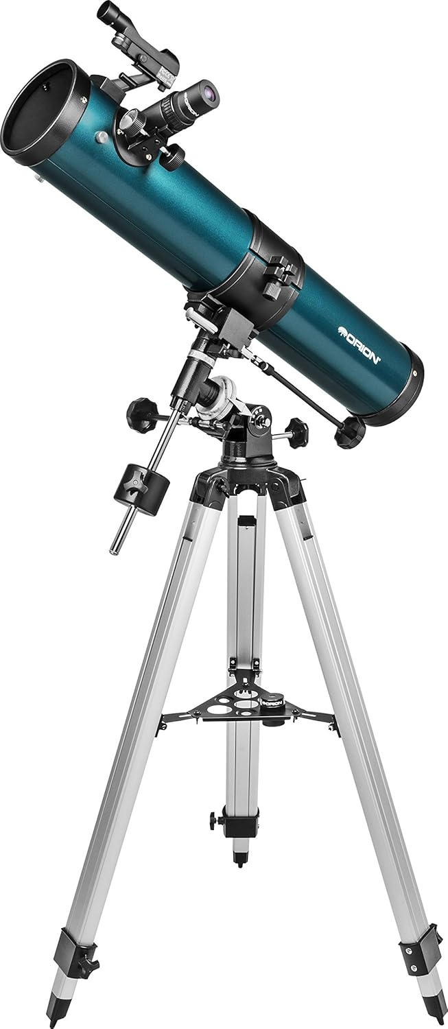 Orion SpaceProbe II 76mm Equatorial Reflector Telescope for Astronomy Beginners. Ideal Telescope for Adults  Family Stargazing, Moon, Planets  Stars