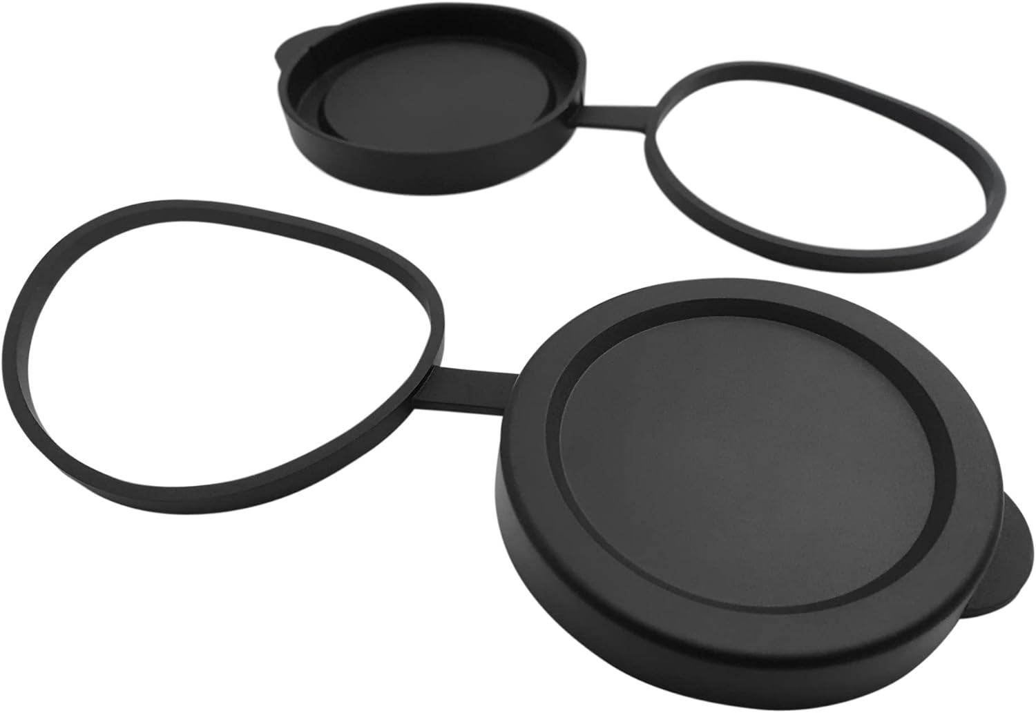 32mm Binocular/Monocular Objective Lens Caps Internal Diameter 43.1-44.8mm Rubber Cover Set for 8x32 10x32 8x30 10x30 8x34 10x34 Optics Black, 43.1-44.8LC