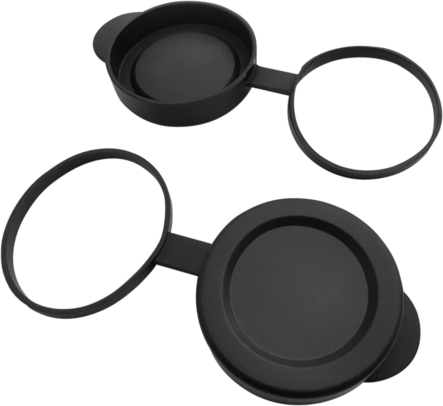 32mm Binocular/Monocular Objective Lens Caps Internal Diameter 43.1-44.8mm Rubber Cover Set for 8x32 10x32 8x30 10x30 8x34 10x34 Optics Black, 43.1-44.8LC