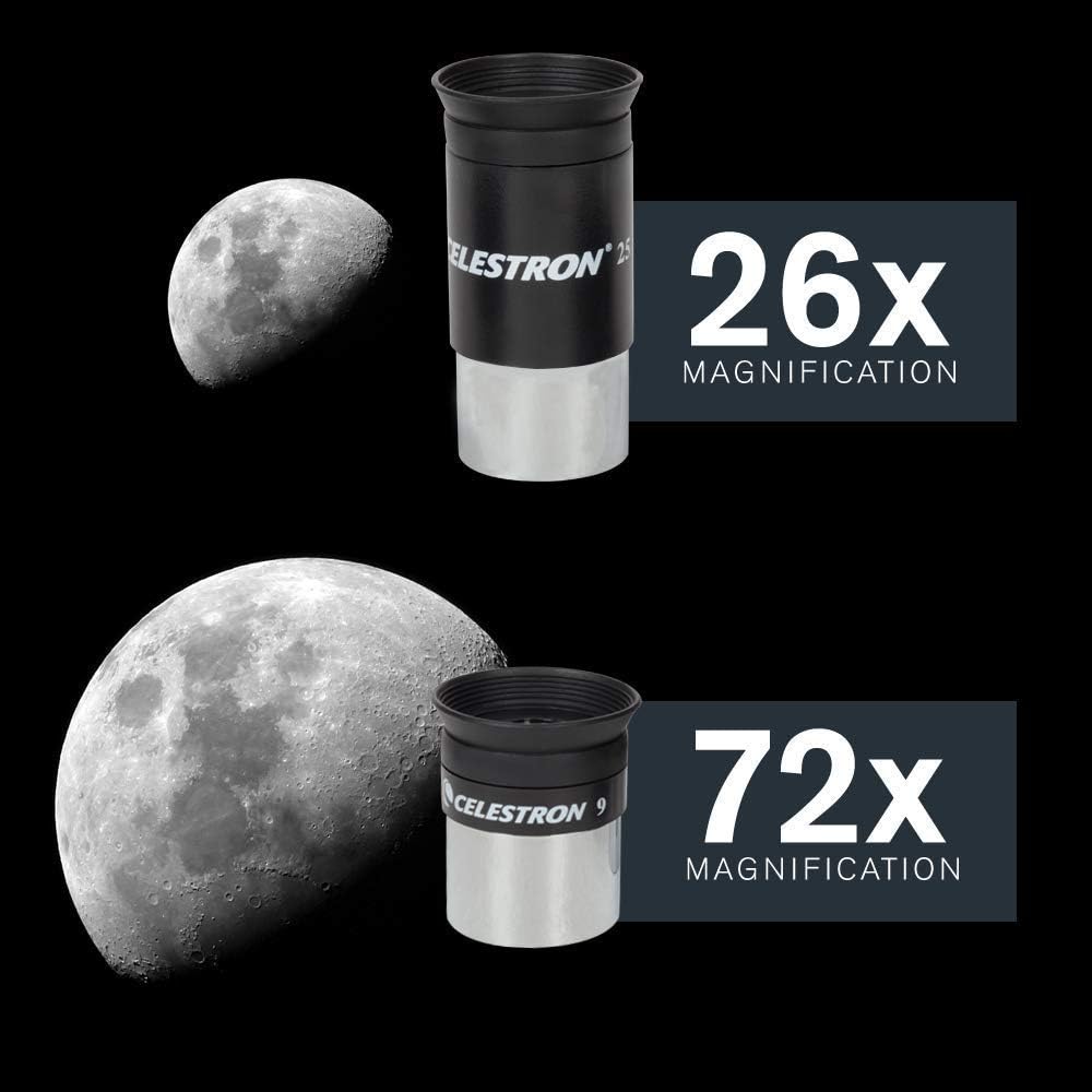 Celestron 31145 NexStar 130SLT Portable Computerised Newtonian Reflector Telescope with Quick-Release Fork-arm Mount, Accessory Tray and Starry Night Special Edition Software, Grey