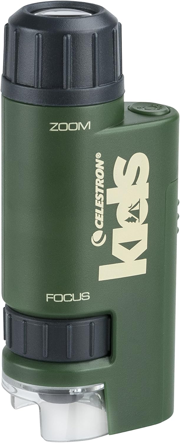 Celestron Kids Let Your Child Explore The Outdoors Binocular, Green (72044)