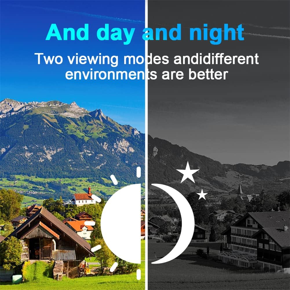 Night Vision Binoculars, 1080p Full HD Infrared (IR) Digital Night Vision Scope Camera, 128GB TF Card for Hunting, Camping, Travel