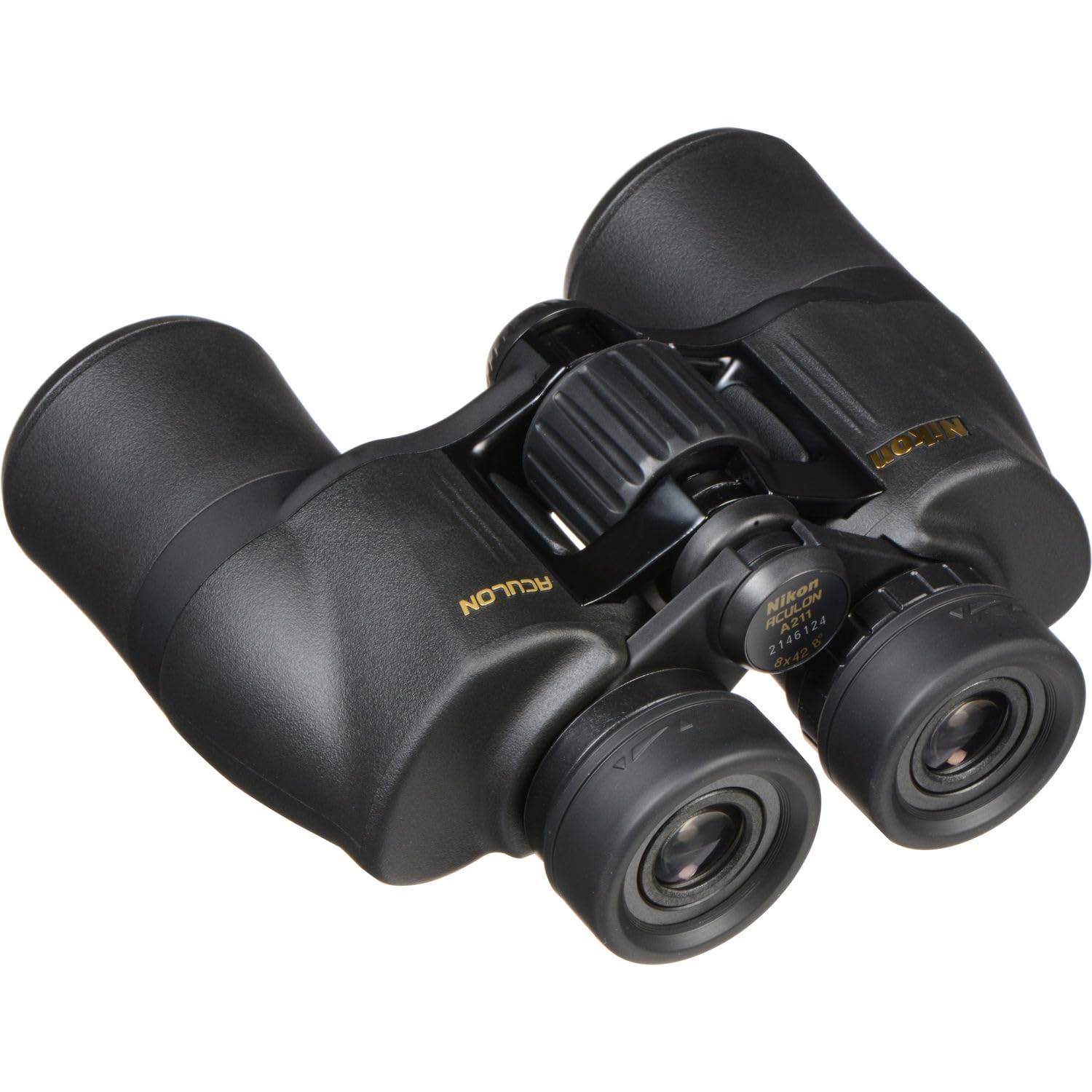 Nikon ACULON A211 8x42 Binocular | Multilayer coating, Porro prism Binocular with turn and slide eyecups, Tripod Adaptable | Official Nikon USA Model