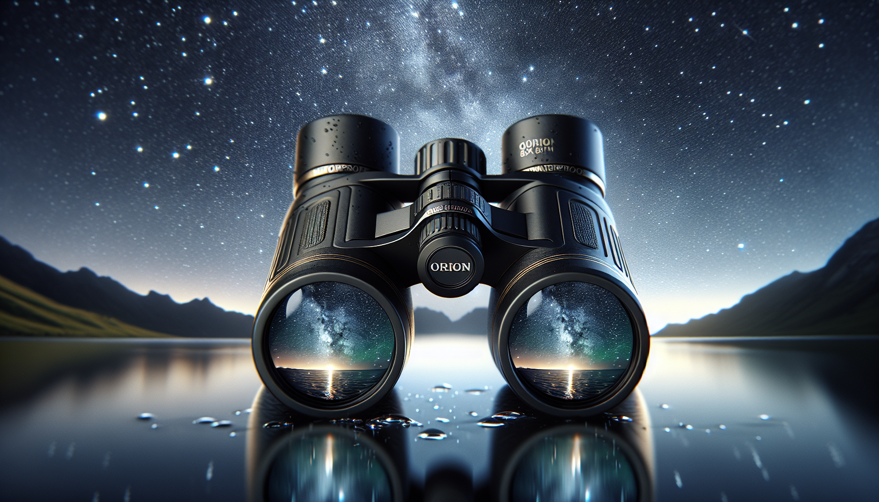 Orion 8x30 ED Waterproof Binoculars for Intermediate Birders and Nature Watchers - Compact, Porro Prism Binoculars with ED Lenses