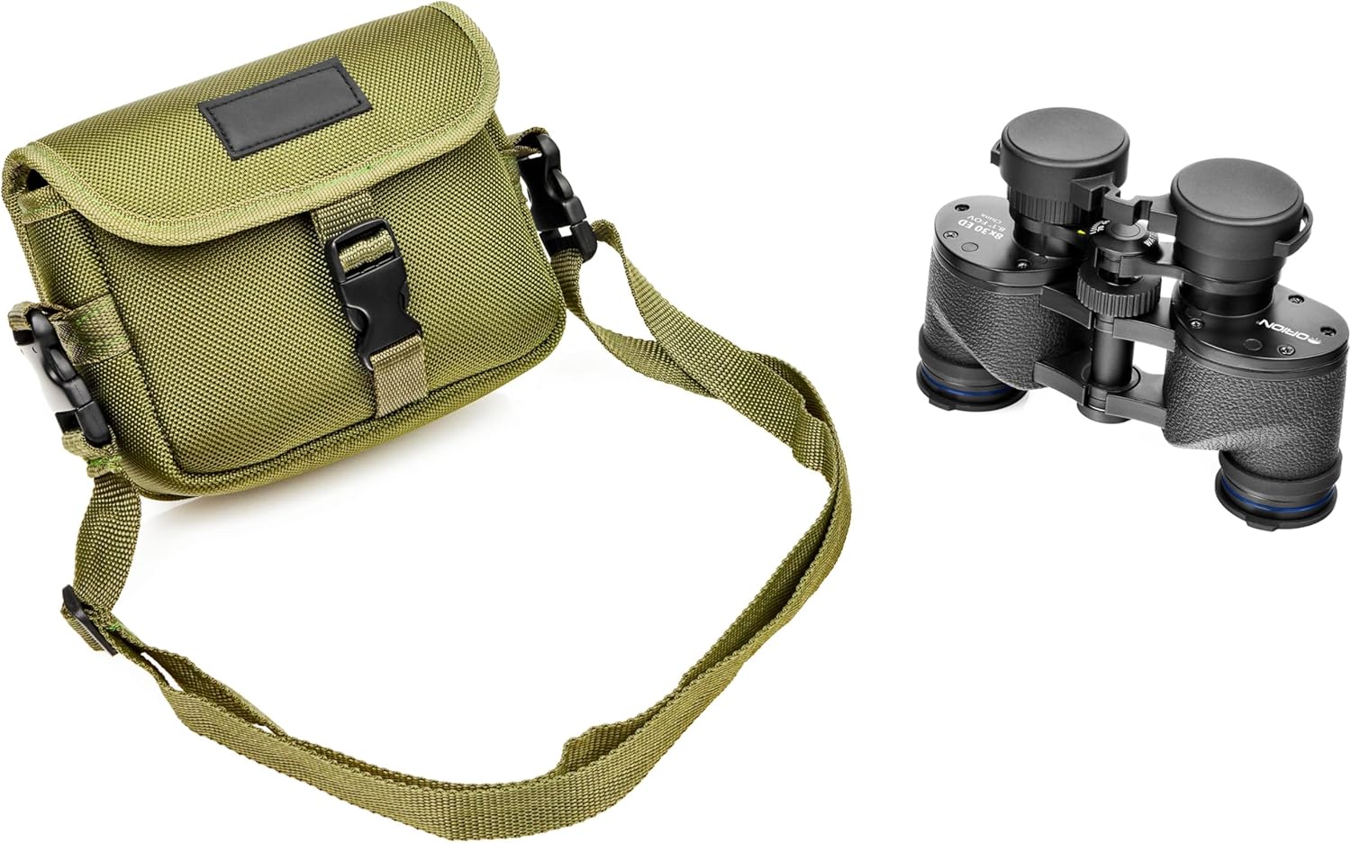 Orion 8x30 ED Waterproof Binoculars for Intermediate Birders and Nature Watchers - Compact, Porro Prism Binoculars with ED Lenses