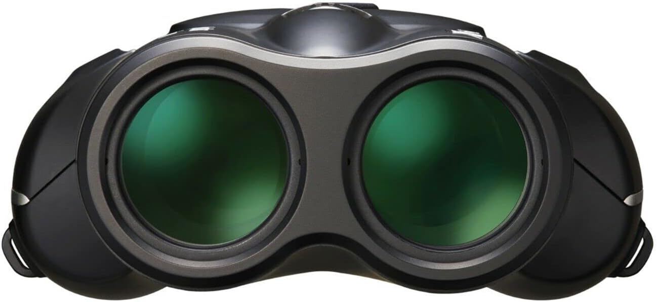 Sport Star Zoom 8-24x25 (16736) Small Black Binocular Bundle with Lens Pen and Cleaning Cloth | Adult Binoculars for Sports Watching, Birding, Hiking and Outdoors, Zoom Travel