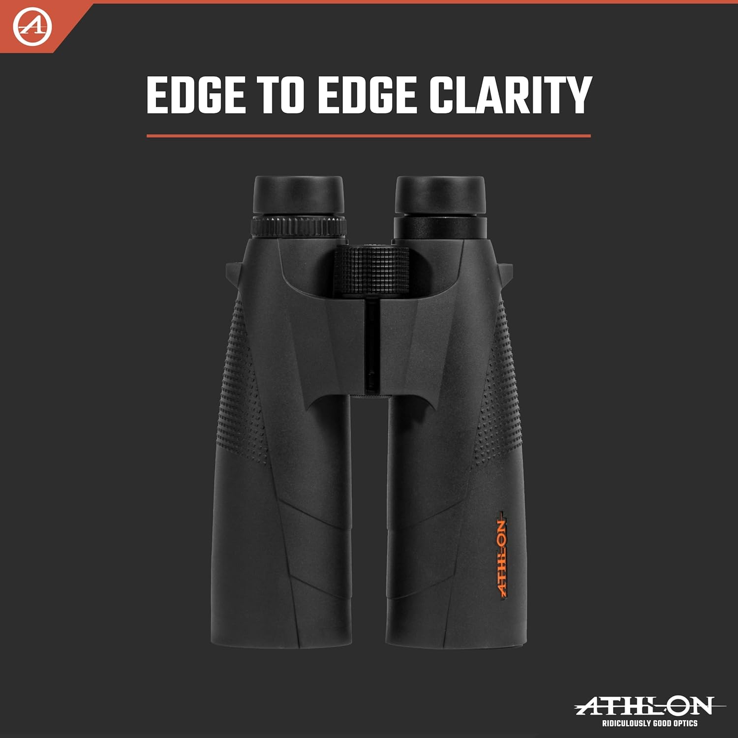 Athlon Optics 15x56 Cronus G2 UHD Black Binoculars with Eye Relief for Adults and Kids, High-Powered Binoculars for Hunting, Birdwatching, and More