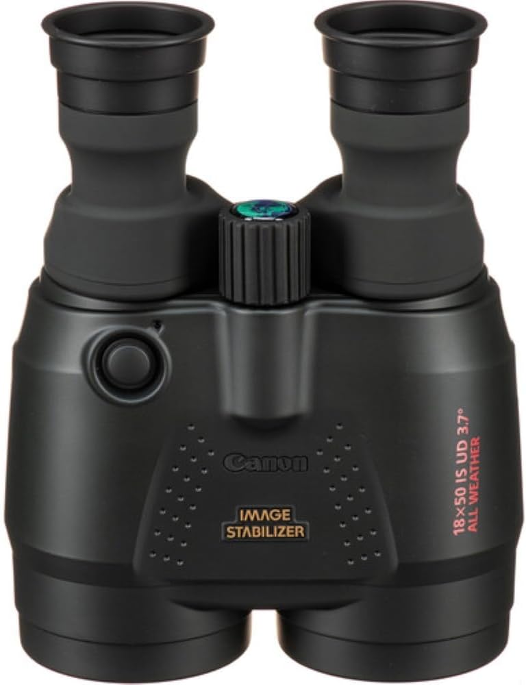 Canon 18x50 Image Stabilization All-Weather Binoculars w/Case, Neck Strap  Batteries