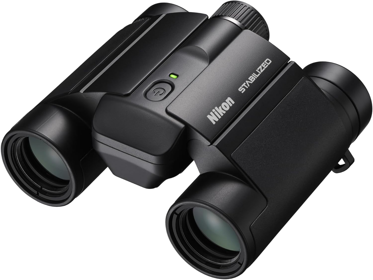 Nikon STABILIZED 12x25 Binoculars - Optical Image Stabilization, Blur-Free View, Waterproof Design, 12x Magnification for Hunting, Birdwatching  Outdoor Activities