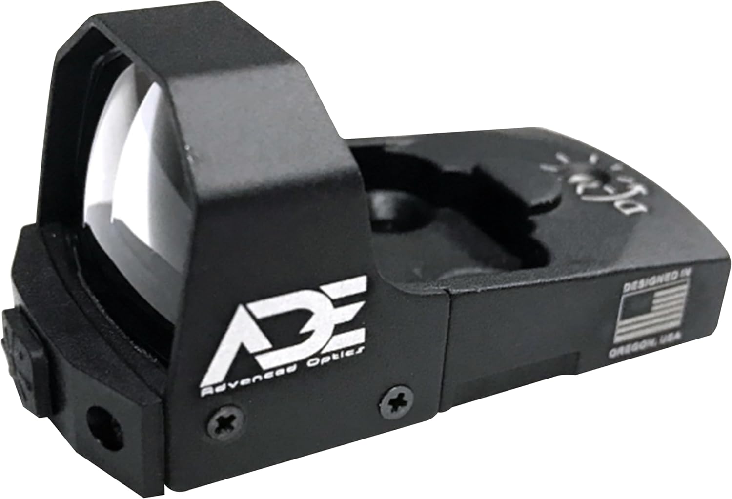 Ade Advanced Optics RD3-006 Reflex Sight for Handgun – Compact Optic with Doctor/Venom Footprint, Green/Blue Dot Options, Picatinny Mount Included, Reflex Sight for Pistols and Scopes