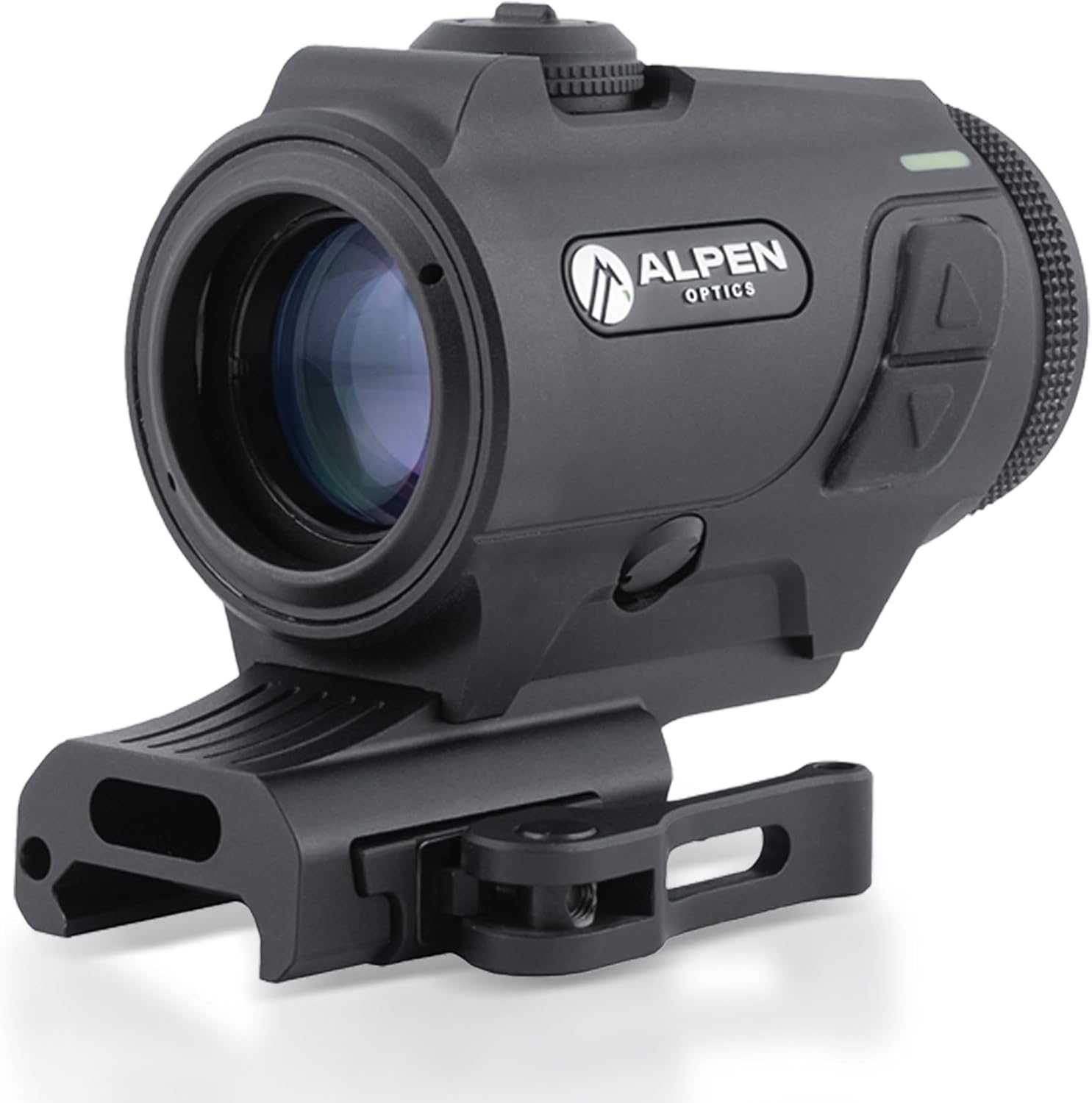 Alpen Optics Nevada LT Prism 3x24 Red Dot Sight – 3 MOA Reticle, Dynamic Dot Technology, 14 Brightness Levels, Waterproof Design, Fog-Proof Design - Engineered for Precision Performance
