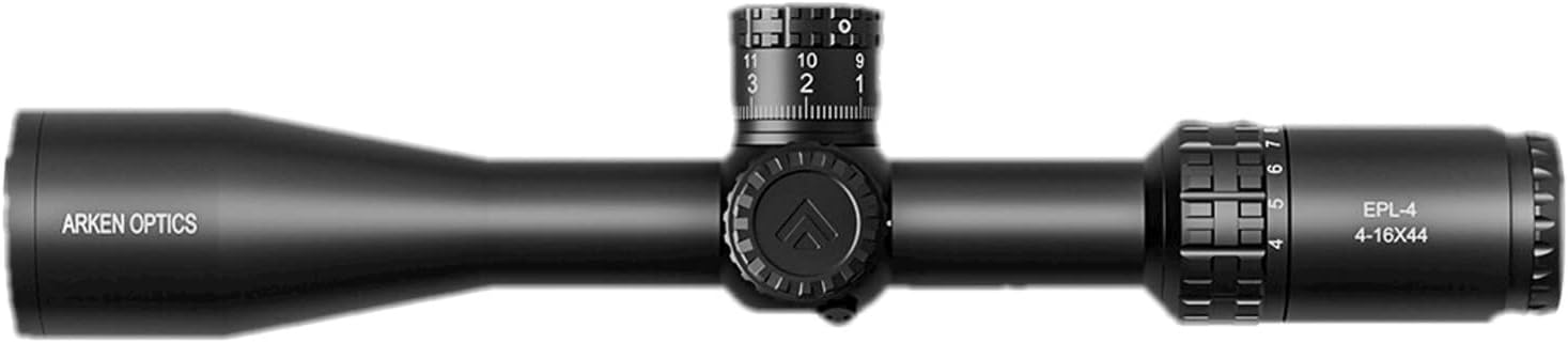 Arken Optics EPL4 FFP Illuminated Reticle with Zero Stop 30mm Tube Lightweight Rifle Scopes for Hunting