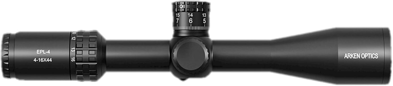Arken Optics EPL4 FFP Illuminated Reticle with Zero Stop 30mm Tube Lightweight Rifle Scopes for Hunting
