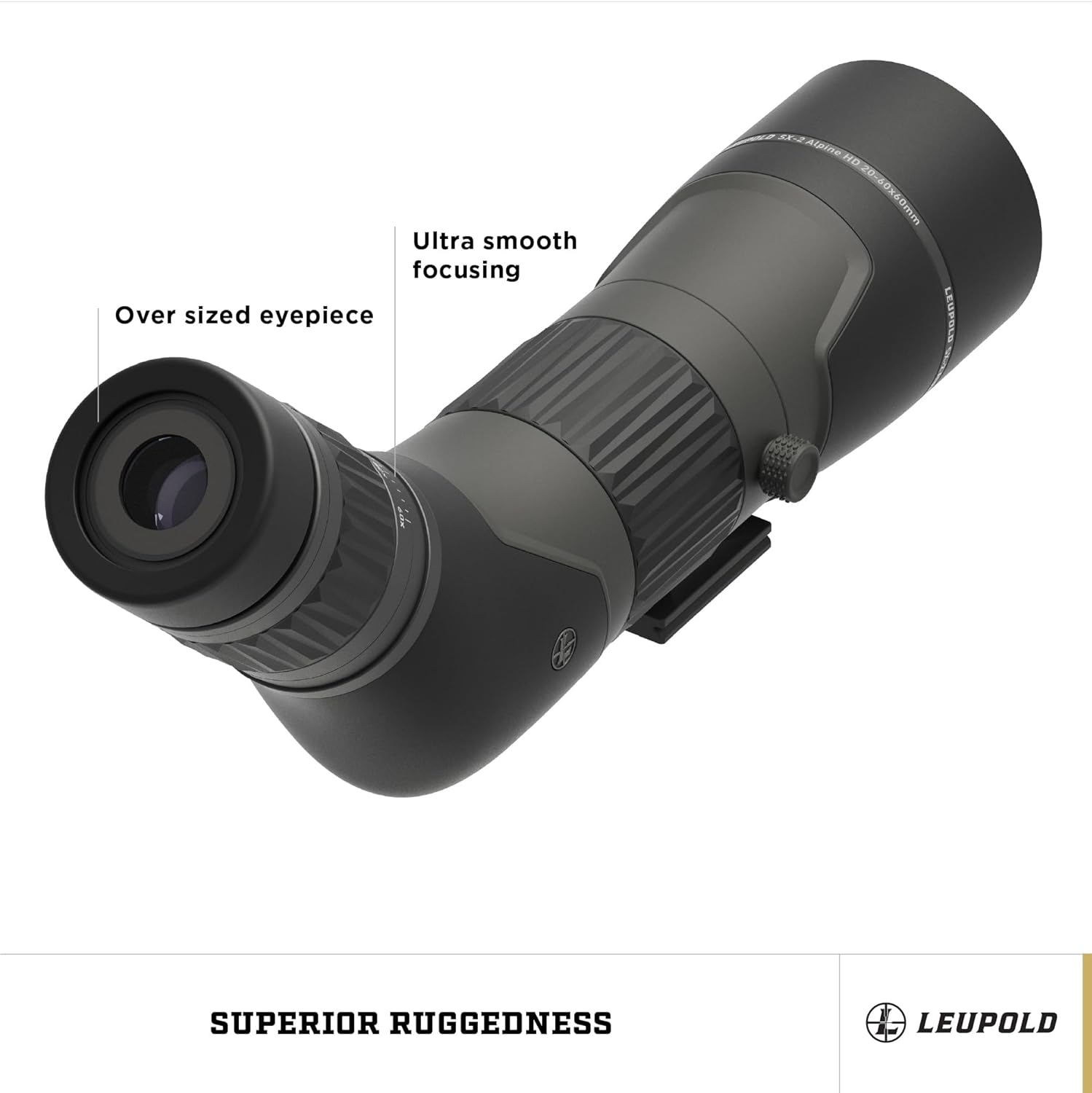 Leupold SX-2 Alpine HD Spotting Scope, Angled