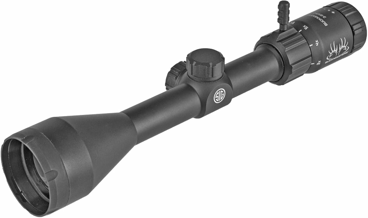 SIG SAUER Buckmasters 3-9x50mm 1 Tube Second Focal Plane/SFP/F2 Durable Shockproof Waterproof Fogproof Black Riflescope