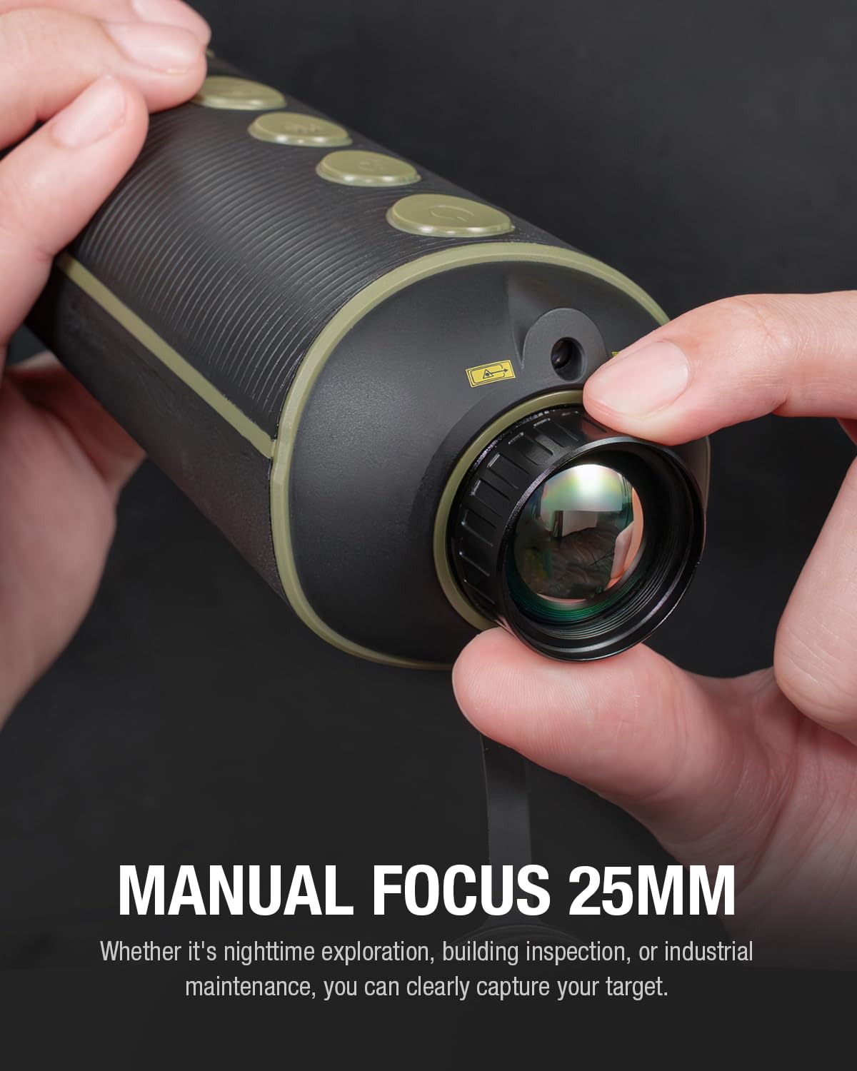 Teslong Thermal Monocular, 256x192 Thermal Imaging Monocular Handheld Infrared Scope, Weather-Resistant Vision Short Range for Hunting, Outdoor Camping, Travel Teslong Thermal Monocular, 256x192 Thermal Imaging Monocular Handheld Infrared Scope, Weather-Resistant Vision Short Range for Hunting, Outdoor Camping, Travel