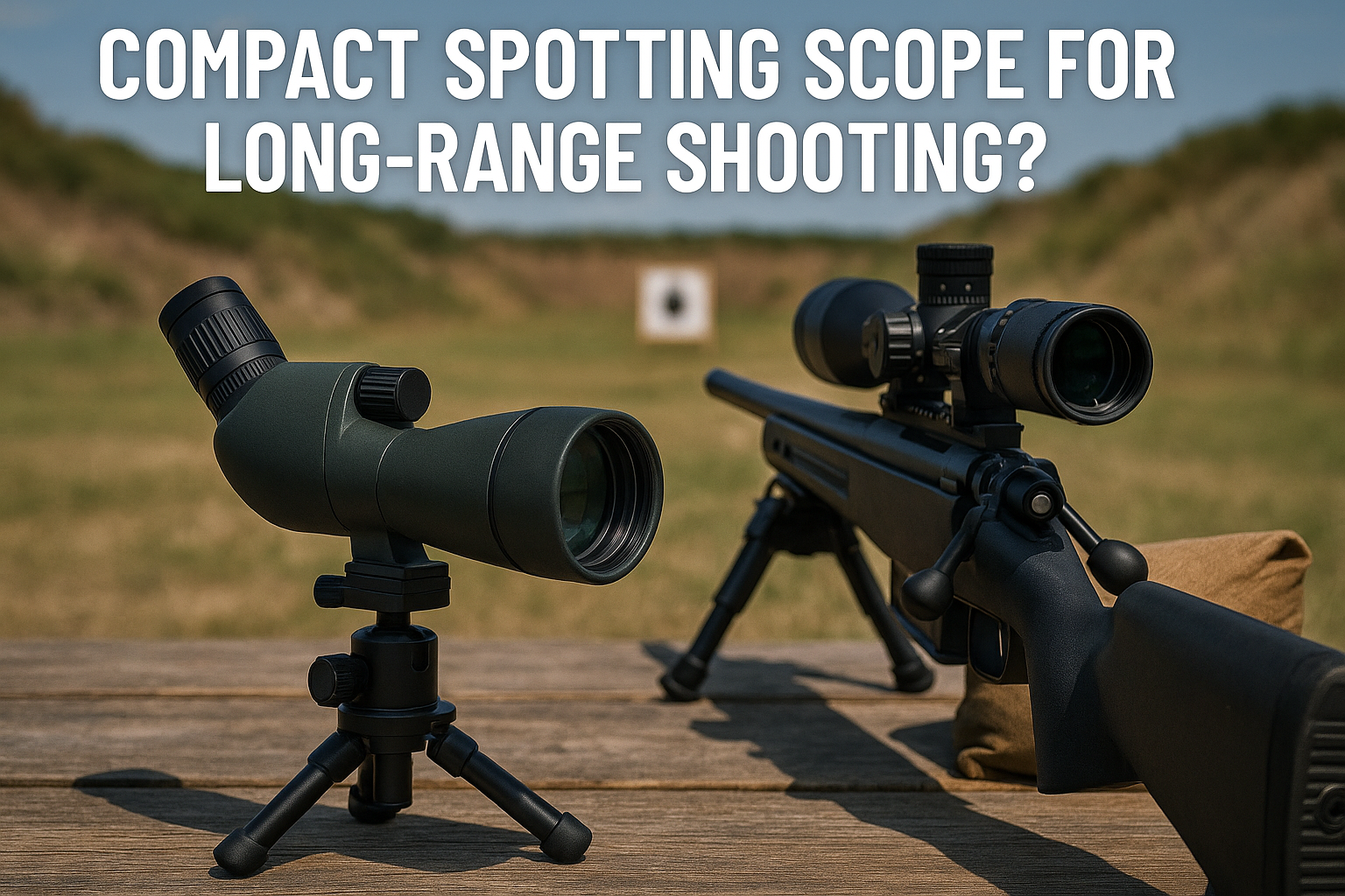 Can I Use A Compact Spotting Scope For Long-range Shooting?