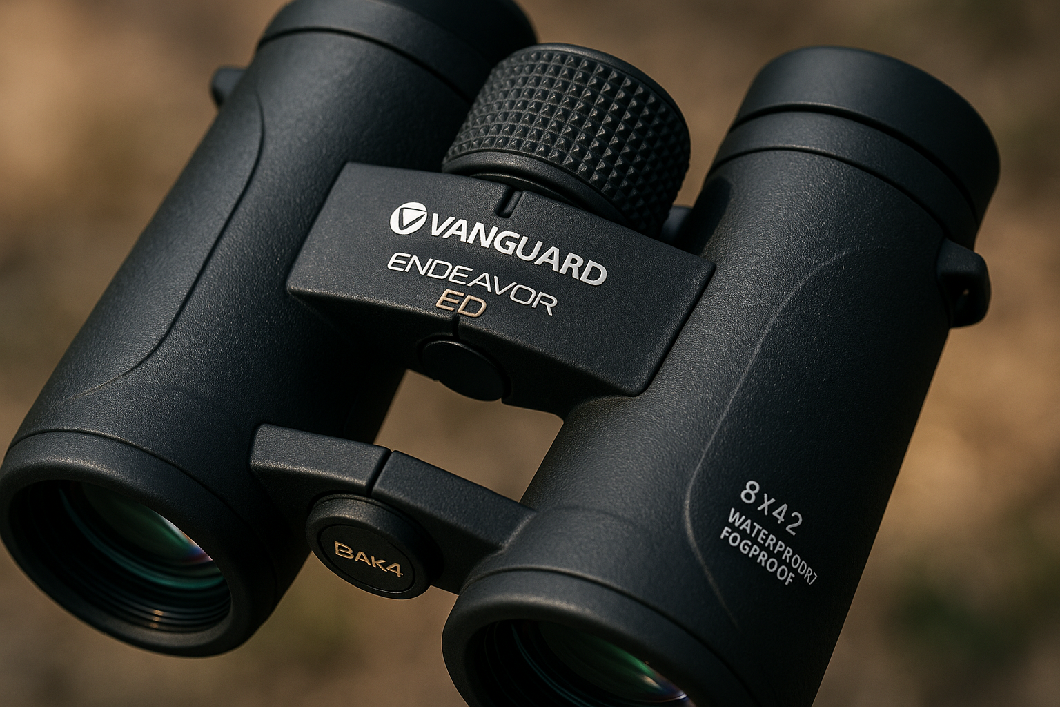 Vanguard Endeavor ED 8x42 ED Glass Binoculars – Fully Multi-Coated Optics, Phase-Coated BaK4 Prism, Waterproof/Fogproof
